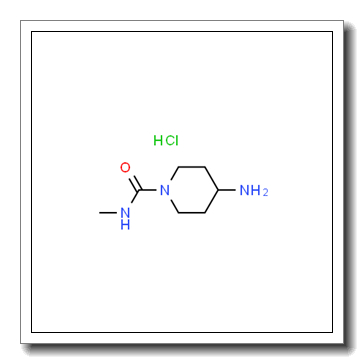 4-Amino-N-methyl-1-piperidinecarboxamide hydrochloride (1:1) CAS 1286264-93-4