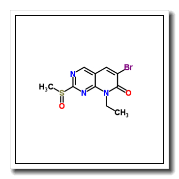 6-Bromo-8-ethyl-2-(methylsulfinyl)pyrido[2,3-d]pyrimidin-7(8H)-one