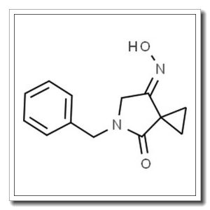 (E)-5-benzyl-7-(hydroxyimino)-5-azaspiro[2.4]heptan-4-one