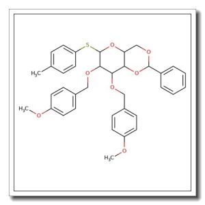 4-Methylphenyl 4,6-o-benzylidene-2,3-di-o-(4-methoxybenzyl)-β-D-thiogalactopyranoside