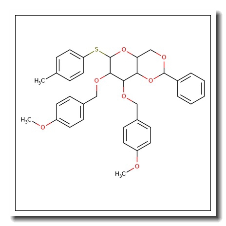 4-Methylphenyl 4,6-o-benzylidene-2,3-di-o-(4-methoxybenzyl)-β-D-thiogalactopyranoside CAS 1293922-41-4