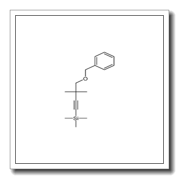 [4-(benzyloxy)-3,3-dimethylbut-1-yn-1-yl]trimethylsilane