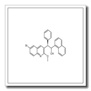 (2R)-2-(6-bromo-2-methoxyquinolin-3-yl)-1-(naphthalen-1-yl)-2-phenylethanol