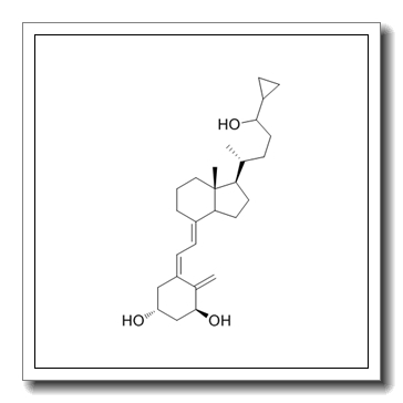(1R,3S,5Z)-5-[(2E)-2-[(1R,7aR)-1-[(2R)-5-cyclopropyl-5-hydroxypentan-2-yl]-7a-methyl-2,3,3a,5,6,7-hexahydro-1H-inden-4-ylidene]ethylidene]-4-methylidenecyclohexane-1,3-diol CAS 129831-99-8