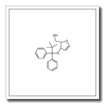 1,4-Anhydro-2-deoxy-3-O-[(2-methyl-2-propanyl)(diphenyl)silyl]-D- erythro-pent-1-enitol CAS 130277-32-6