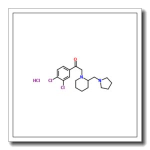 2-(3,4-二氯苯基)-1-(2-(吡咯烷-1-甲基)哌啶-1-基)乙酮盐酸盐
