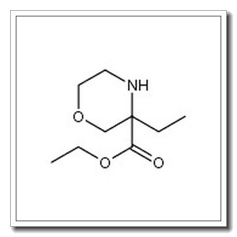 3-​Morpholinecarboxylic acid, 3-​ethyl-​, ethyl ester CAS 1305287-88-0 