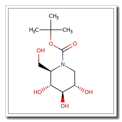 N-Boc-1,5-imino-1,5-dideoxy-D-glucitol