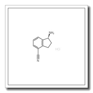 (S)-1-氨基-2,3-二氢-1H-茚-4-腈盐酸盐