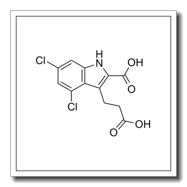 3-(2-Carboxyethyl)-4,6-dichloro-1H-indole-2-carboxylic acid CAS 130798-51-5