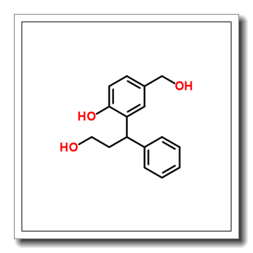 4-(Hydroxymethyl)-2-(3-hydroxy-1-phenylpropyl)phenol