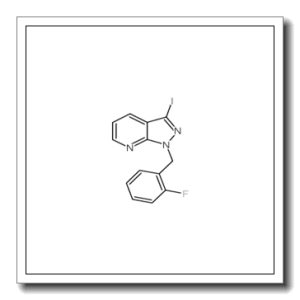1-(2-Fluorobenzyl)-3-iodo-1H-pyrazolo[3,4-b]pyridine