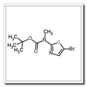 2-Methyl-2-propanyl (5-bromo-1,3-thiazol-2-yl)methylcarbamate