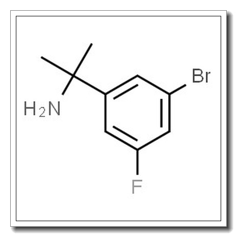 2-(3-bromo-5-fluorophenyl)propan-2-amine