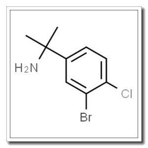 2-(3-bromo-4-chlorophenyl)propan-2-amine
