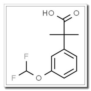 Benzeneacetic acid, 3-(difluoromethoxy)-α,α-dimethyl-