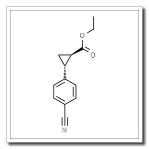 2-(4-氰基苯基)环丙烷-1-羧酸乙酯
