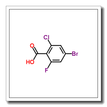 4-Bromo-2-chloro-6-fluorobenzoic acid CAS 1321613-01-7