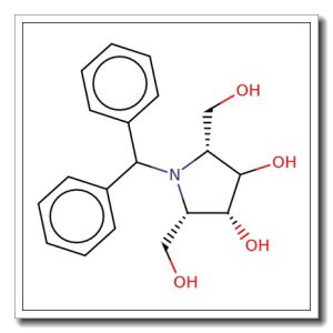N-Diphenylmethyl 2,5-anhydro-2,5-imino-D-glucitol