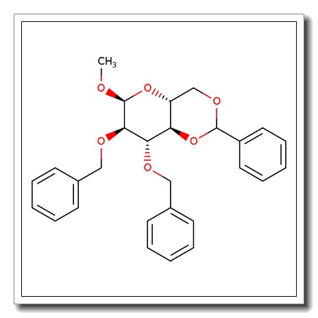 Methyl 4,6-O-benzylidene-2,3-di-O-benzyl-a-D-glucopyranoside CAS 13225-19-9