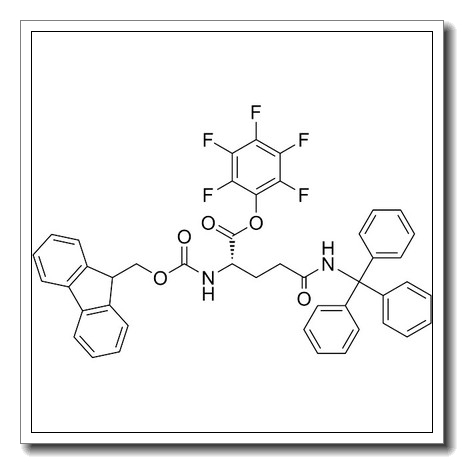 (2,3,4,5,6-pentafluorophenyl) 2-(9H-fluoren-9-ylmethoxycarbonylamino)-5-oxo-5-(tritylamino)pentanoate CAS 132388-65-9 