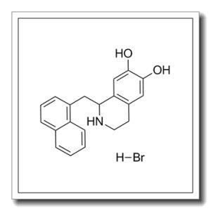 1,2,3,4-四氢-1-(1-萘基甲基)-6,7-异喹啉二醇氢溴酸盐