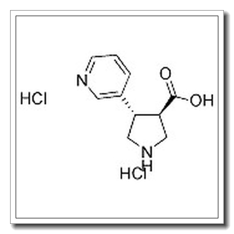 (TRANS)-4-(3-PYRIDINYL)-PYRROLIDINE-3-CARBOXYLIC ACID-2HCL