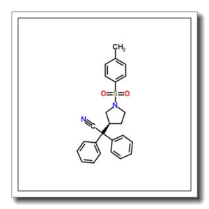 (S)-1-对甲苯磺酰基-3-(1-氰基-1,1-二苯甲基)吡咯烷