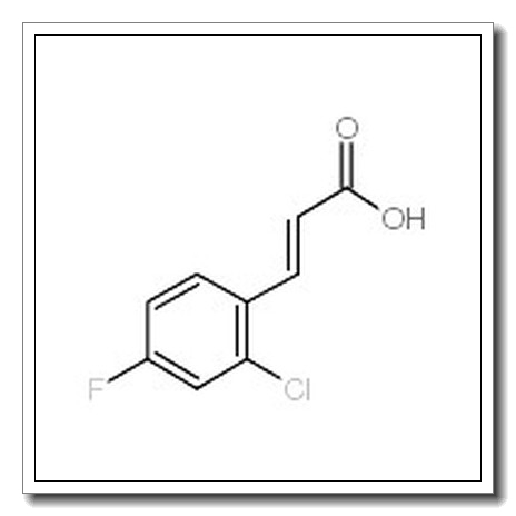 2-Chloro-4-Fluorocinnamic Acid CAS 133220-86-7 