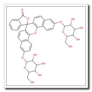 Naphthofluorescein di-O-(b-D-galactopyranoside)