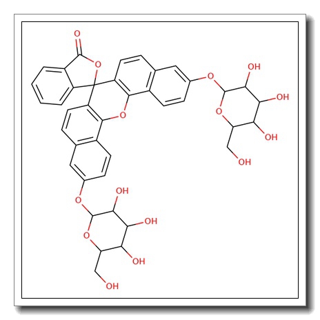 Naphthofluorescein di-O-(b-D-galactopyranoside)
