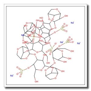 Neocarradecaose-41,3,5,7,9-penta-O-sulfate sodium salt