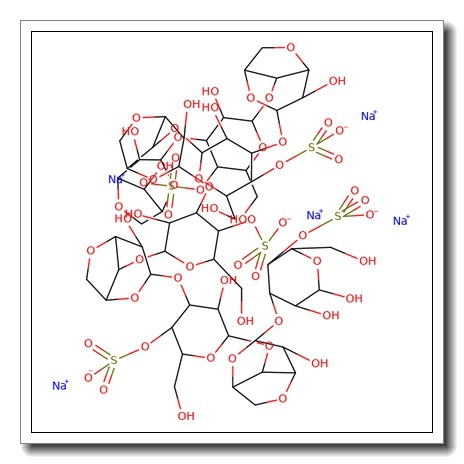 Neocarradecaose-41,3,5,7,9-penta-O-sulfate sodium salt