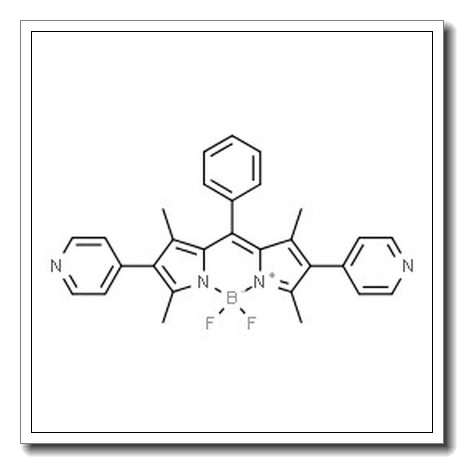 5,5-Difluoro-1,3,7,9-tetramethyl-10-phenyl-2,8-di(pyridin-4-yl)-5H-dipyrrolo[1,2-c:2',1'-f][1,3,2]diazaborinin-4-ium-5-uide CAS 1337979-86-8 