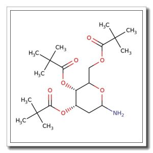 2-Deoxy-3,4,6-tri-O-pivaloyl-D-glucopyranosyl amine