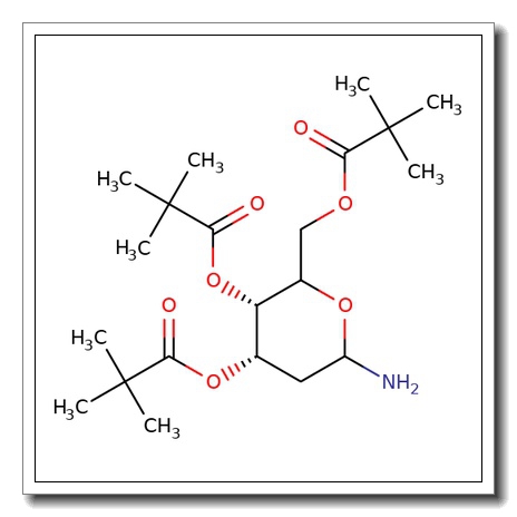 2-Deoxy-3,4,6-tri-O-pivaloyl-D-glucopyranosyl amine