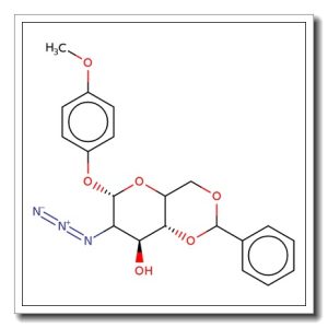 4-Methoxyphenyl 2-azido-4,6-O-benzylidene-2-deoxy-b-D-galactopyranose