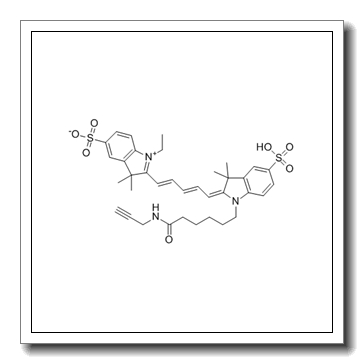 磺酸基-Cy5 炔烃