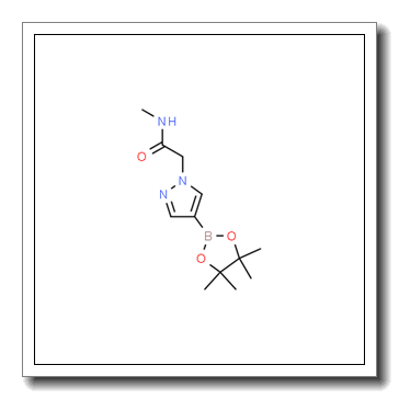 N-Methyl-4-(4,4,5,5-tetramethyl-1,3,2-dioxaborolan-2-yl)-1H-pyrazole-1-acetamide CAS 1346245-52-0
