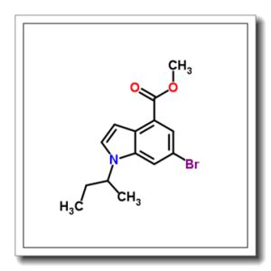 Methyl 6-bromo-1-sec-butyl-1H-indole-4-carboxylate