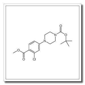 4-(4-boc-1-哌嗪)-2-氯苯甲酸甲酯