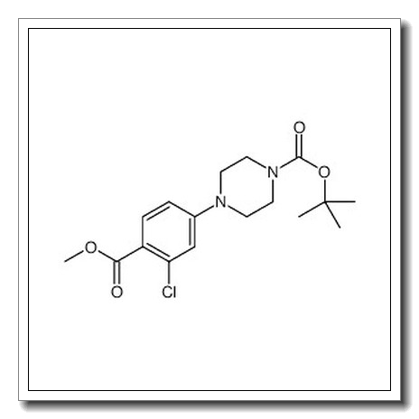 4-(4-boc-1-哌嗪)-2-氯苯甲酸甲酯