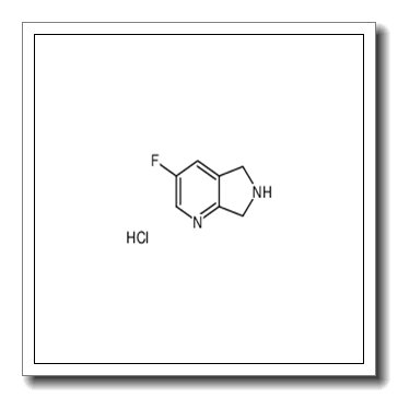 3-fluoro-6,7-dihydro-5H-pyrrolo[3,4-b]pyridine,hydrochloride CAS 1346808-65-8