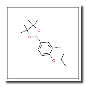 2-(3-Fluoro-4-isopropoxyphenyl)-4,4,5,5-tetramethyl-1,3,2-dioxaborolane