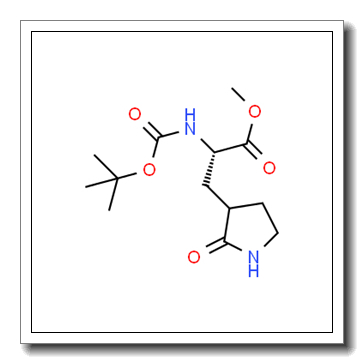 (2S)-2-((叔丁氧基羰基)氨基)-3-(2-氧代吡咯烷-3-基)丙酸甲酯