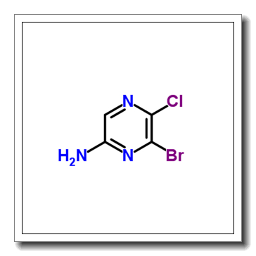 6-bromo-5-chloropyrazin-2-amine CAS 1350885-68-5