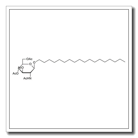 Octadecyl 2-acetamido-3,4,6-tri-O-acetyl-2-deoxy-b-D-glucopyranoside