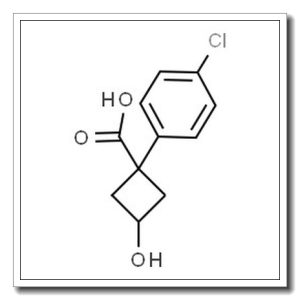 1-(4-chlorophenyl)-3-hydroxycyclobutanecarboxylic acid