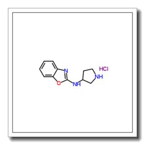 N-(3-Pyrrolidinyl)-1,3-benzoxazol-2-amine hydrochloride (1:1)