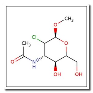 Methyl 3-acetamido-2-chloro-2,3-dideoxy-a-D-altropyranoside